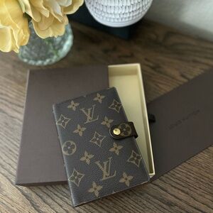 Authentic Louis Vuitton PM Agenda
